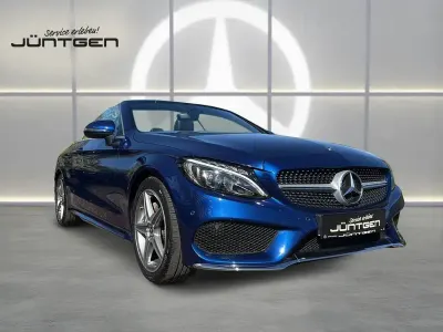 Second-hand Mercedes C200 AMG 184 CP (135 kW) 2018 Albastru Cabrio