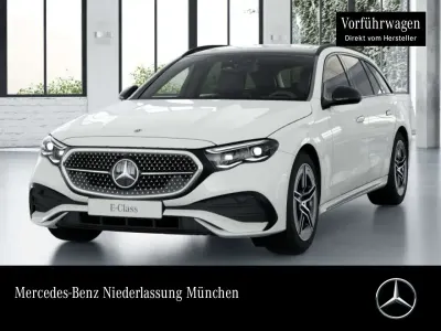 Gebraucht Mercedes E200 AMG line 204 PS (150 kW) 2026 Polarweiß Kombi