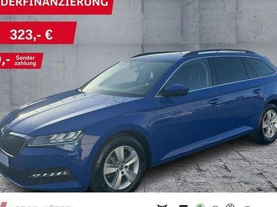 Gebraucht Skoda Superb Ambition 150 PS (110 kW) 2023 Blau Kombi