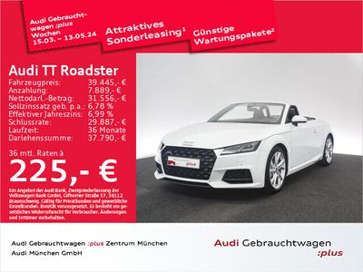 gebraucht Audi TT Roadster 45 TFSI qu. S tronic Kamera/Navi+/LED