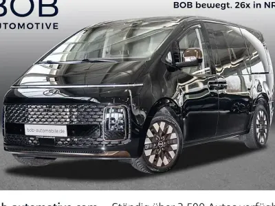 Gebraucht Hyundai Staria Signature 177 PS (130 kW) 2022 Abyss black (schwarz) Van / Kleinbus
