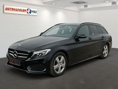 Gebraucht Mercedes C180 AMG line 156 PS (114 kW) 2015 Schwarz Kombi