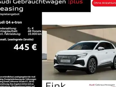 Gebraucht Audi Q4 e-tron Comfort 210 kW (286 PS) 2025 Gletscherweiß metallic SUV