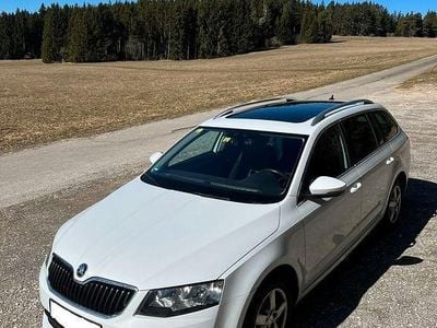 Gebraucht Skoda Octavia Ambition 110 PS (80 kW) 2016 Weiß Kleinwagen