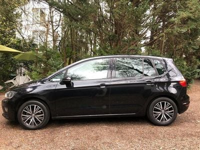 Gebraucht VW Golf Sportsvan Allstar 110 PS (80 kW) 2016 Schwarz Van / Kleinbus