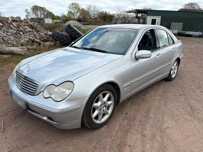 Brugt Mercedes C200 163 HK (119 kW) 2004 Sølv Sedan