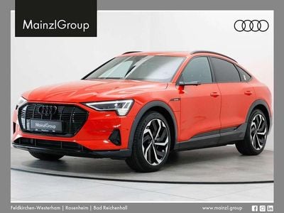 Usata Audi e-tron 300 kW (408 CV) 2021 Rosso SUV