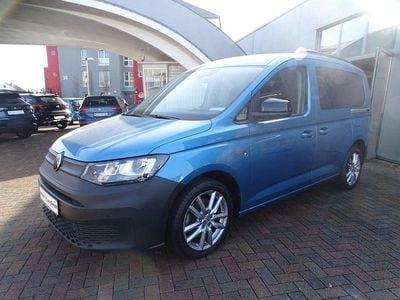 Gebraucht VW Caddy 122 PS (89 kW) 2021 Blau Van / Kleinbus