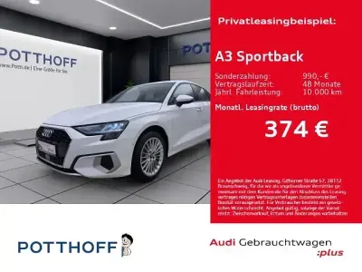 Gebraucht Audi A3 Advanced 150 PS (110 kW) 2024 Weiß Limousine