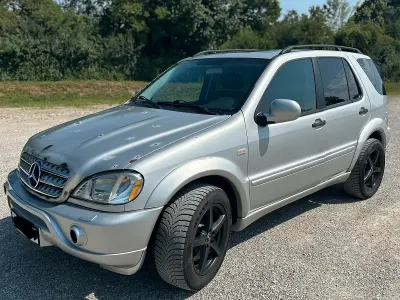 Gebraucht Mercedes ML55 AMG AMG 347 PS (255 kW) 2000 Silber SUV