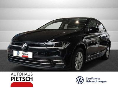 Gebraucht VW Polo Style 110 PS (80 kW) 2024 Schwarz Limousine