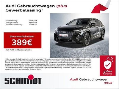 Gebraucht Audi Q4 Sportback e-tron S-Line 250 kW (340 PS) 2025 Mythosschwarz metallic SUV