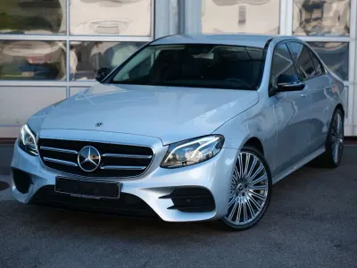 Gebraucht Mercedes E350 AMG line 258 PS (189 kW) 2017 Iridiumsilber  metalliclack Limousine