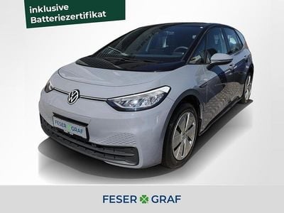 Gebraucht VW ID.3 Pure 110 kW (150 PS) 2022 Mondsteingrau schwarz Kleinwagen