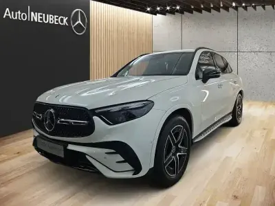 Gebraucht Mercedes GLC400d AMG Line Premium 381 PS (280 kW) 2022 Manufaktur diamantweiß bright SUV