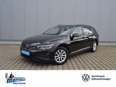 Gebraucht VW Passat Conceptline 150 PS (110 kW) 2022 Deep black perleffekt Kombi