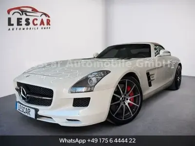Brugt Mercedes SLS AMG AMG 571 HK (419 kW) 2012 Hvid Cabriolet