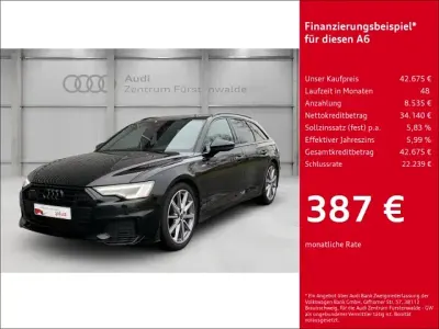 Brugt Audi A6 S-Line 299 HK (219 kW) 2022 Sort Stationcar