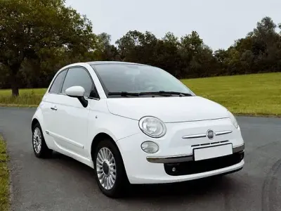Gebraucht Fiat 500 Pop 69 PS (50 kW) 2009 Weiß Cabrio