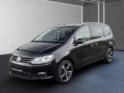 Gebraucht VW Sharan Allstar 150 PS (110 kW) 2016 Schwarz Van / Kleinbus