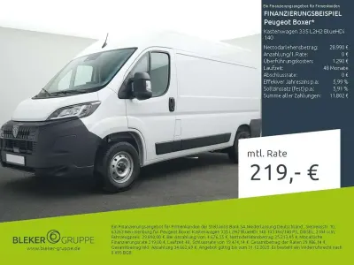 Nouvelle Peugeot Boxer 140 ch (102 kW) 2025 Blanc Van