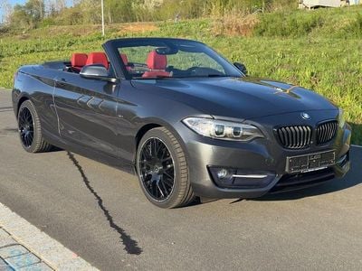 Second-hand BMW 220 Sport Line 190 CP (139 kW) 2015 Gri Cabrio