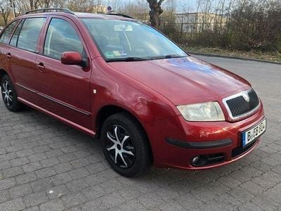 Gebraucht Skoda Fabia 75 PS (55 kW) 2006 Rot Kombi