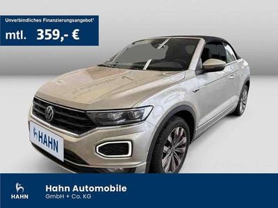 Gebraucht VW T-Roc Cabriolet R-line 150 PS (110 kW) 2021 Ivory silver metallic Cabrio