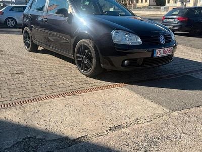 Gebraucht VW Golf VI United 80 PS (58 kW) 2008 Schwarz Kleinwagen
