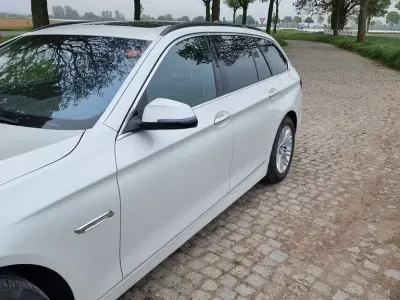 Gebraucht BMW 520 Luxury Line 184 PS (135 kW) 2014 Weiß Kombi