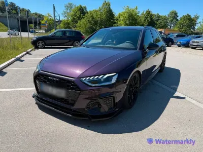 Gebraucht Audi A4 Sport 204 PS (150 kW) 2023 Violett Limousine