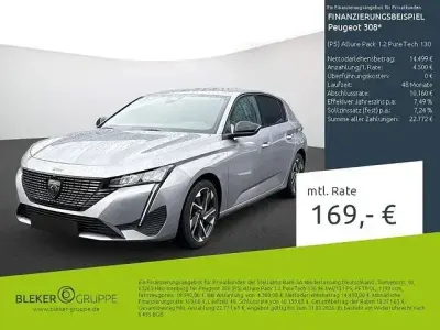 Usata Peugeot 308 Allure 131 CV (96 kW) 2023 Grigio Berlina