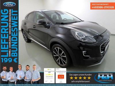 Gebraucht Ford Puma Titanium X 155 PS (114 kW) 2021 Obsidianschwarz SUV