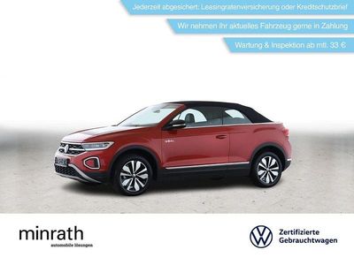 Gebraucht VW T-Roc Cabriolet Goal 116 PS (85 kW) 2025 Rot Cabrio