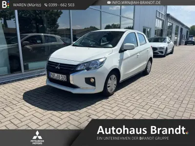 Gebraucht Mitsubishi Space Star Select 71 PS (52 kW) 2024 S) (weiss Kleinwagen