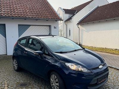 Gebraucht Ford Fiesta 82 PS (60 kW) 2009 Blau Kleinwagen