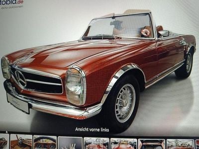 Usata Mercedes SL280 170 CV (125 kW) 1968 Rosso Cabrio