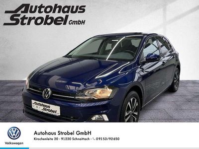 Gebraucht VW Polo United 110 PS (80 kW) 2021 Atlantik blue metallic (metallic) Kleinwagen