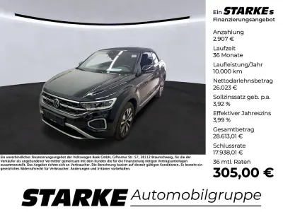 Gebraucht VW T-Roc Cabriolet Move 150 PS (110 kW) 2024 Deep black perleffekt Cabrio