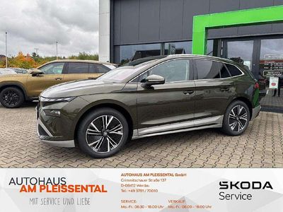 Gebraucht Skoda Enyaq iV Loft 150 kW (204 PS) 2025 Olibogrün metallic SUV