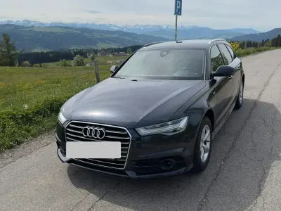 Używany Audi A6 Ambiente 190 KM (139 kW) 2018 Niebieski Kombi