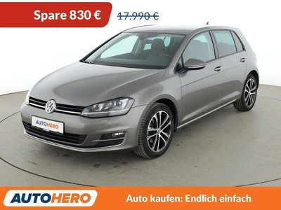 Usata VW Golf VII Allstar 150 CV (110 kW) 2016 Grigio Berlina