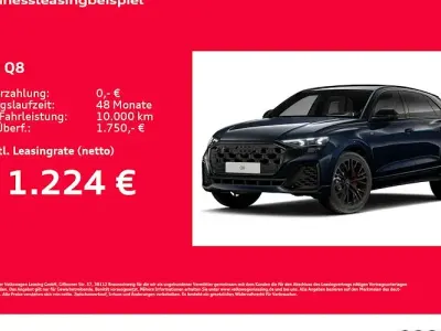 Neu Audi Q8 Ambiente 490 PS (360 kW) 2026 Blau SUV