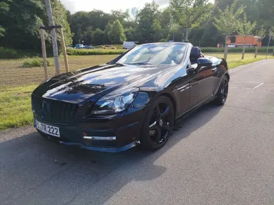 Gebraucht Mercedes SLK200 AMG Edition 1 184 PS (135 kW) 2011 Schwarz Cabrio