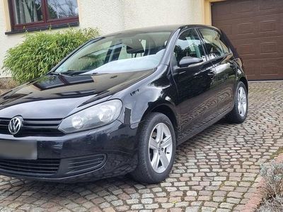 Gebraucht VW Golf VI 80 PS (58 kW) 2010 Schwarz Kleinwagen