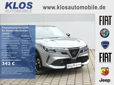 Uusi Alfa Romeo Junior Ti 145 HP (106 kW) 2026 Harmaa Katumaasturi