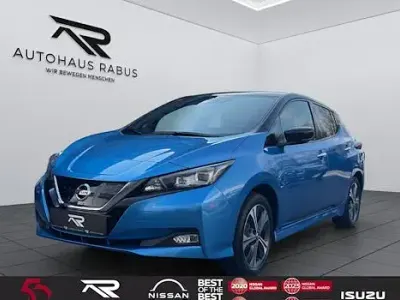 Usata Nissan Leaf N-Connecta 160 kW (218 CV) 2021 Blu Utilitaria