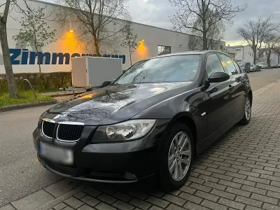 Usata BMW 318 129 CV (94 kW) 2007 Nero Berlina