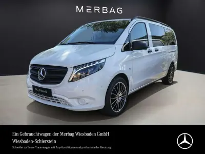 Gebraucht Mercedes Vito 136 PS (100 kW) 2023 Bergkristall weiß Van