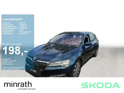 Gebraucht Skoda Superb Premium Edition 150 PS (110 kW) 2023 Blau Kombi